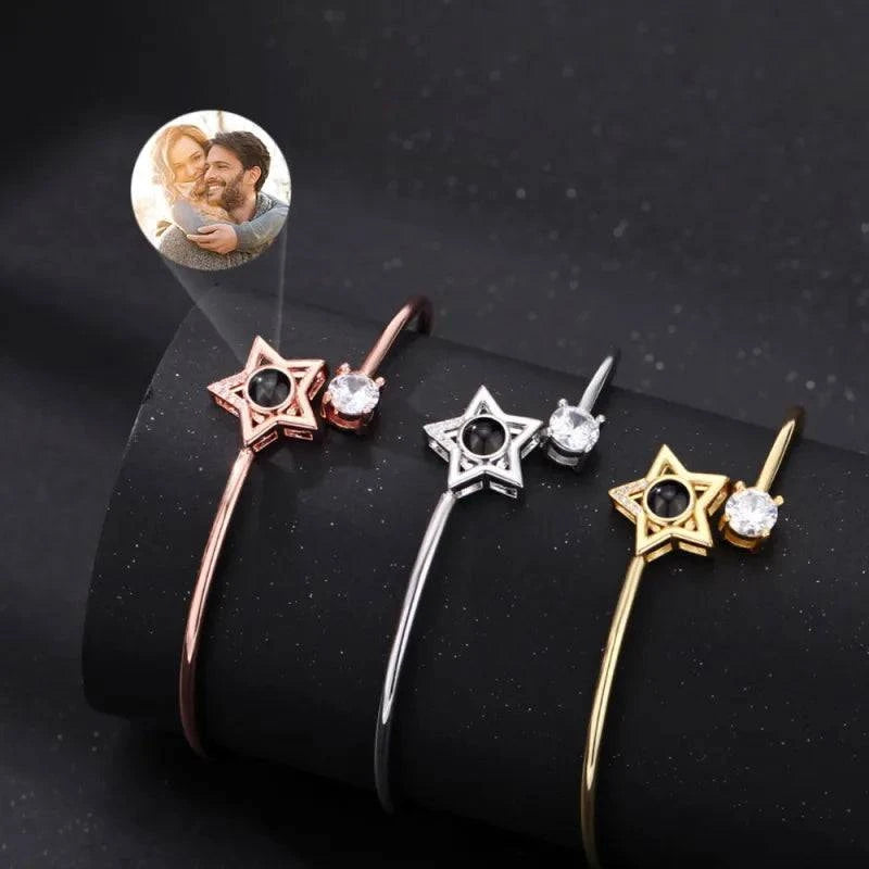 Hidden Photo Projection Bracelet