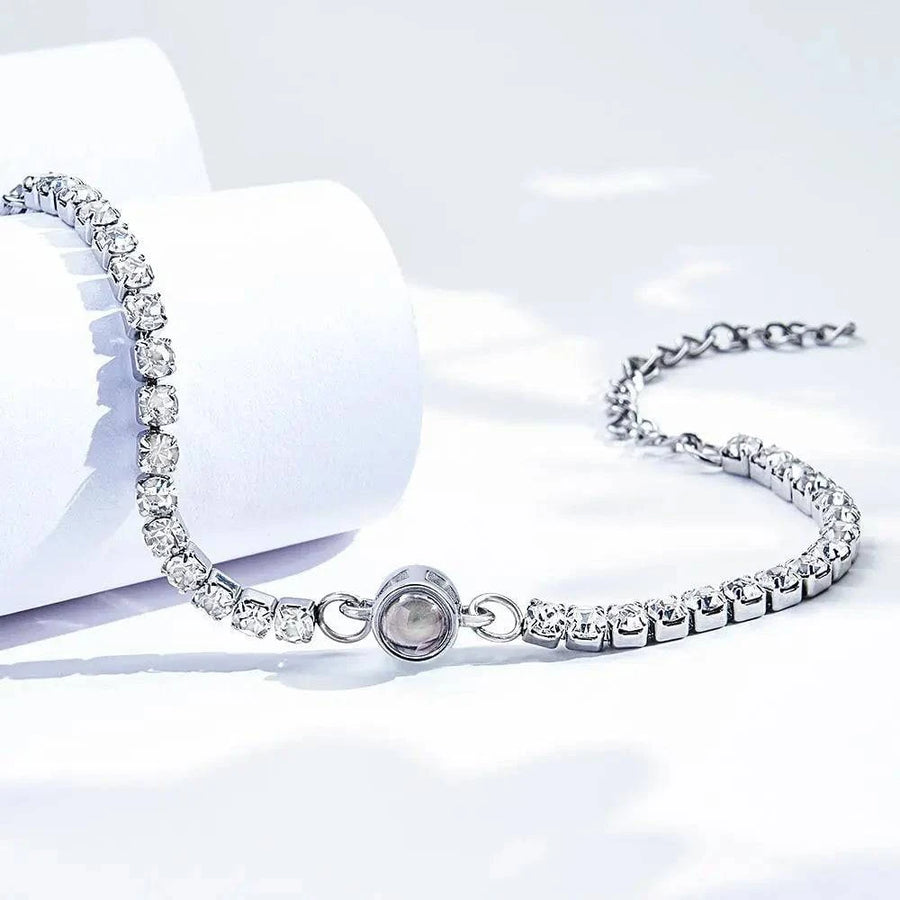 Custom Hidden Photo Bracelet