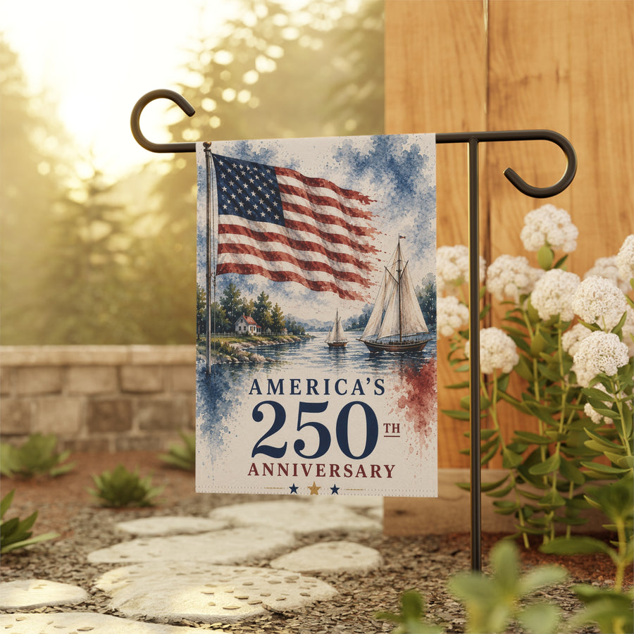 Coastal Sailboat Garden & House Banner