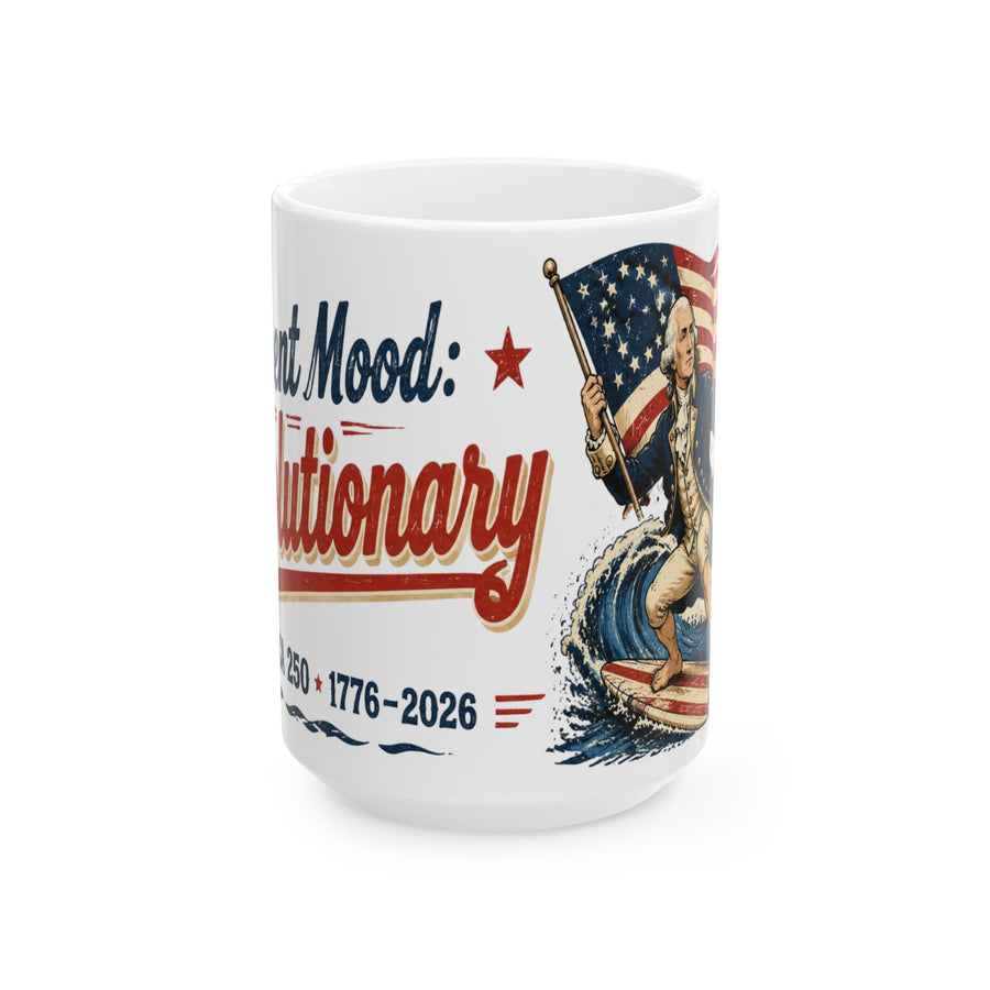 Revolutionary Surfing Patriot Mug