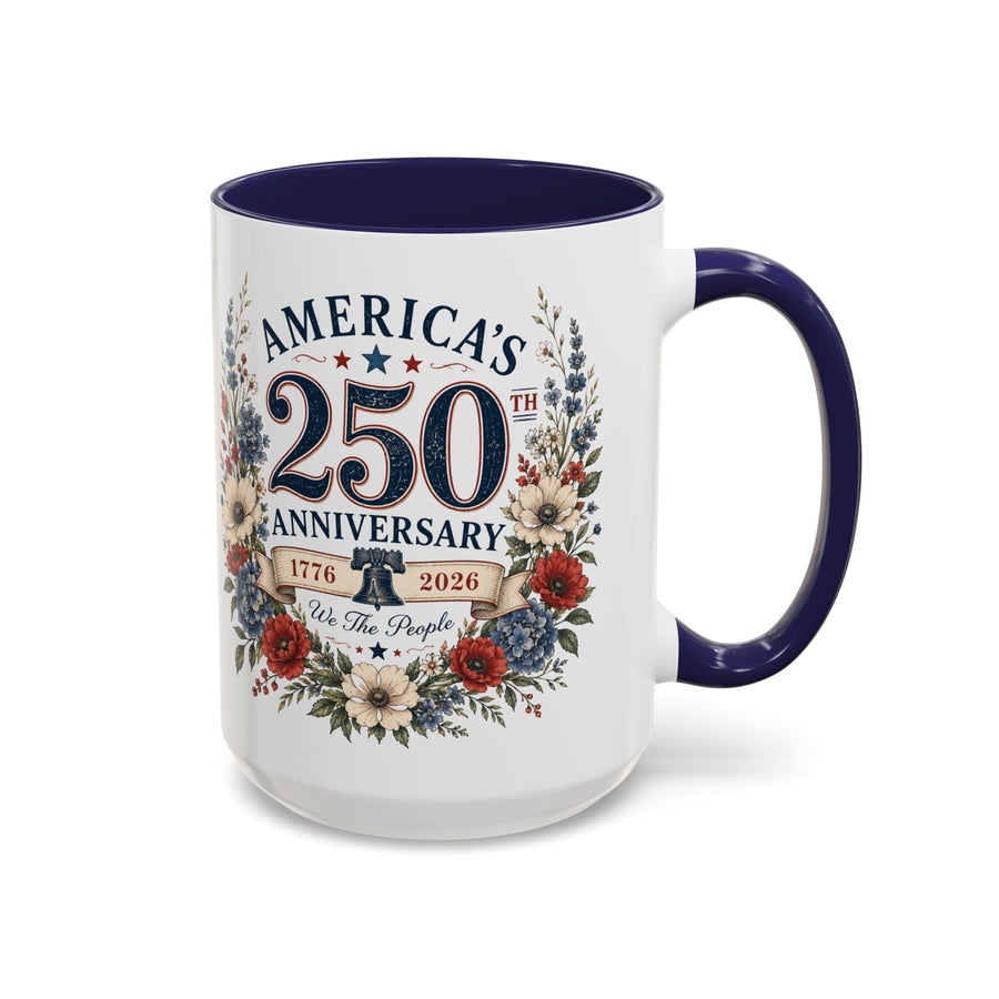 America's 250th Anniversary Accent Coffee Mug