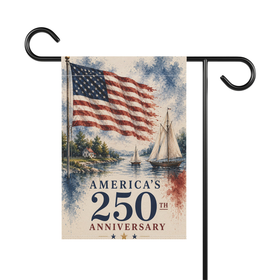 Coastal Sailboat Garden & House Banner