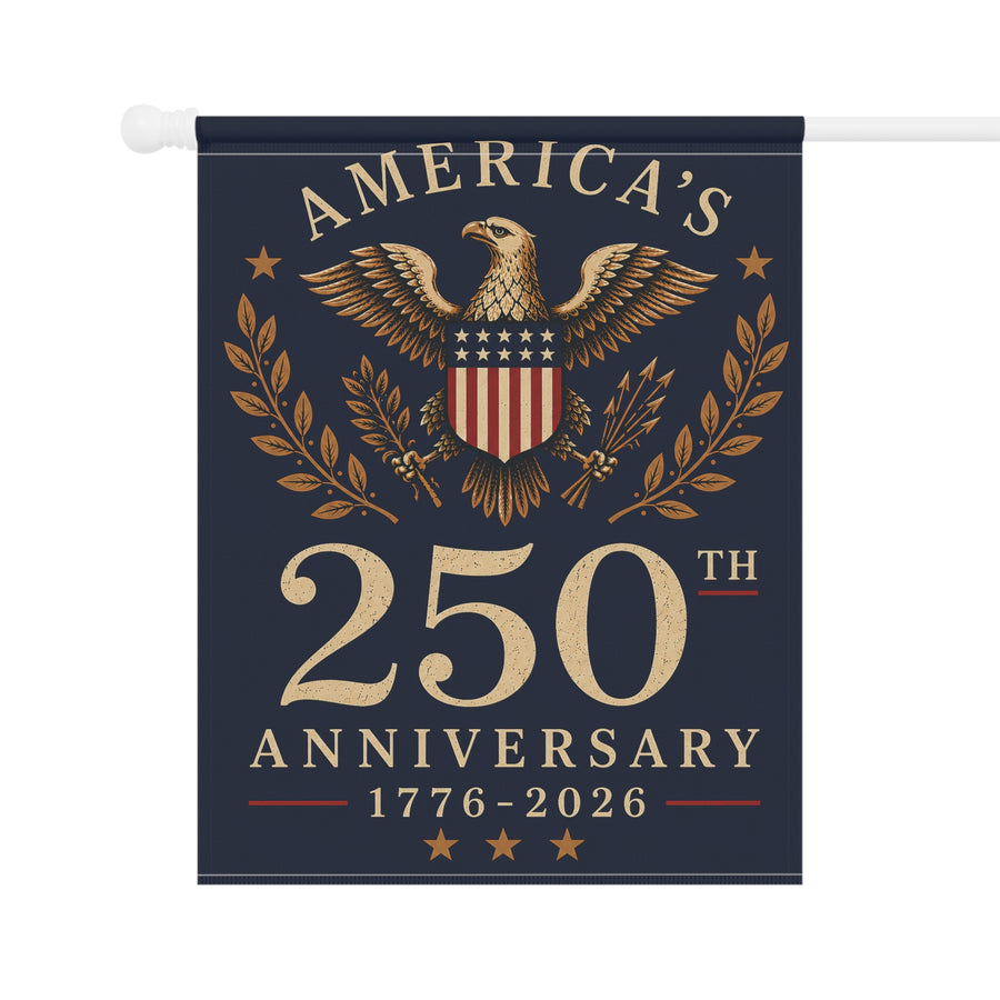 Patriotic Eagle Garden & House Banner