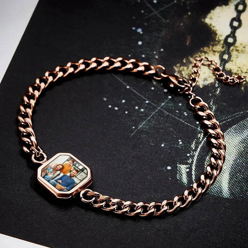 Custom Heat-Reveal Photo Bracelet