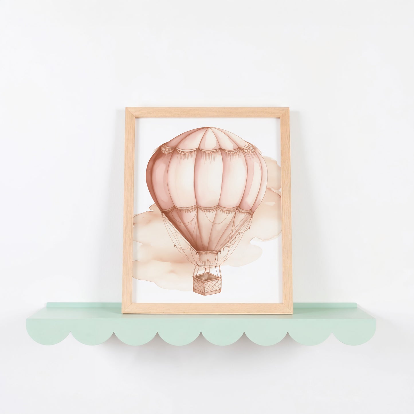 Hot Air Balloon Art Print for Home Decor product type