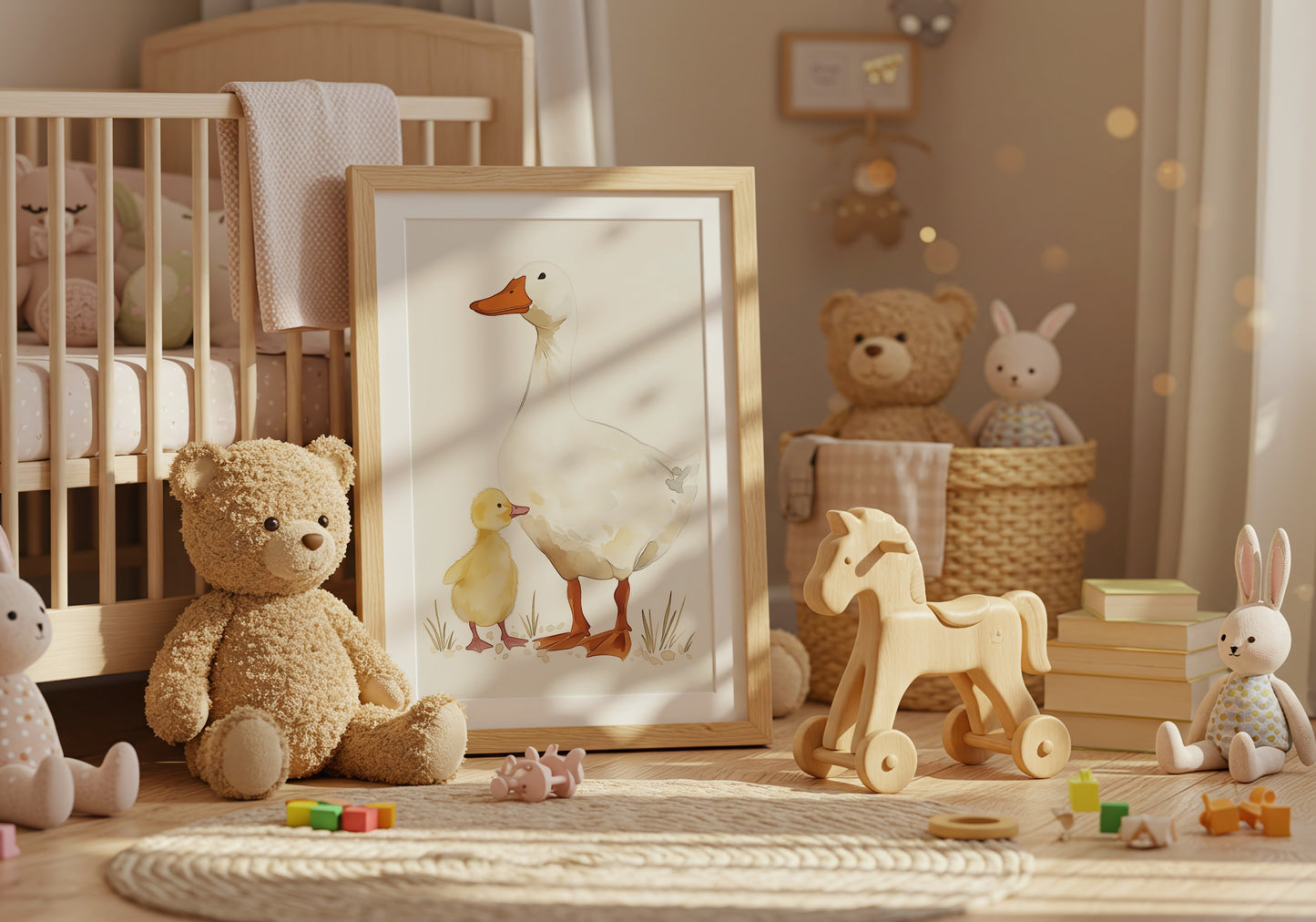 Cute Animal Baby Nursery Room Decor Art Poster product