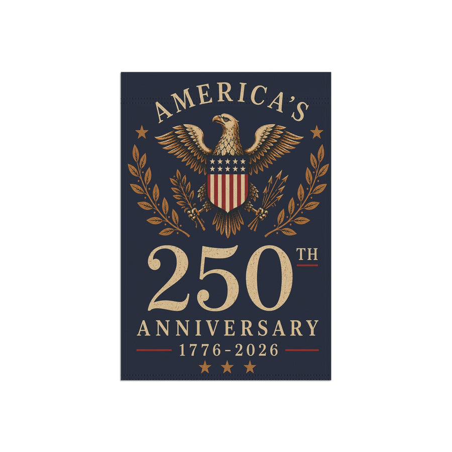 Patriotic Eagle Garden & House Banner