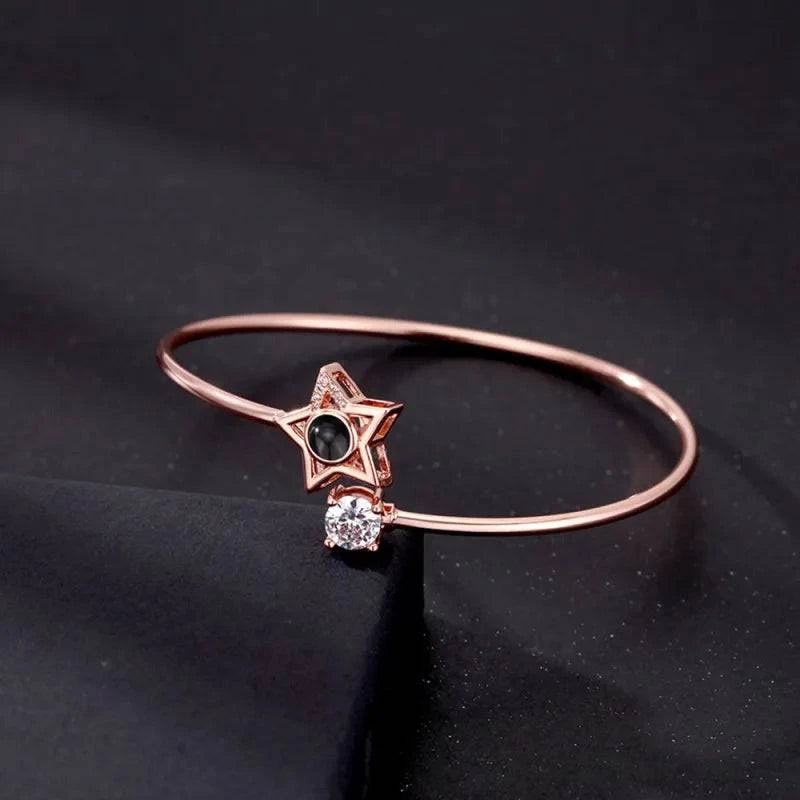 Hidden Photo Projection Bracelet
