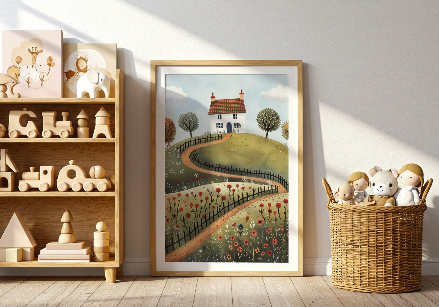 Whimsical Countryside Path Home Decor Art product