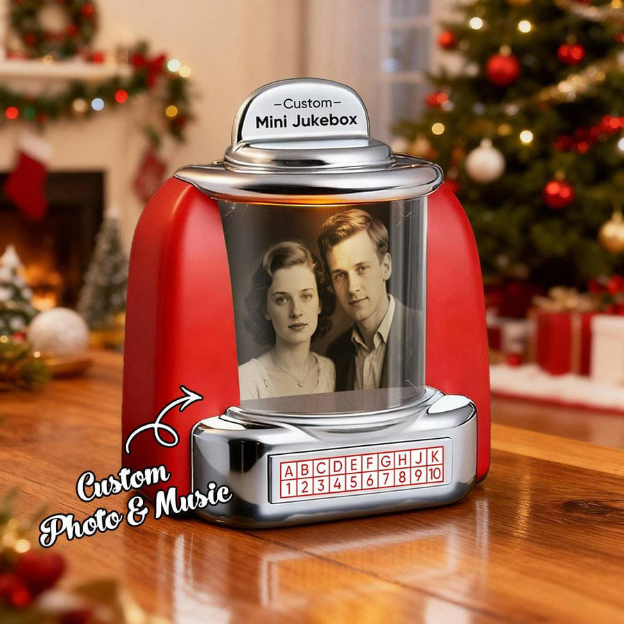 Custom Photo and Music Retro Jukebox Speaker