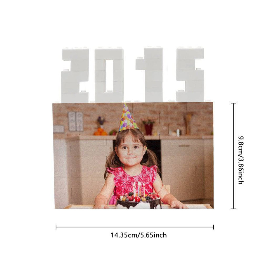Custom Photo and Year Brick Puzzle