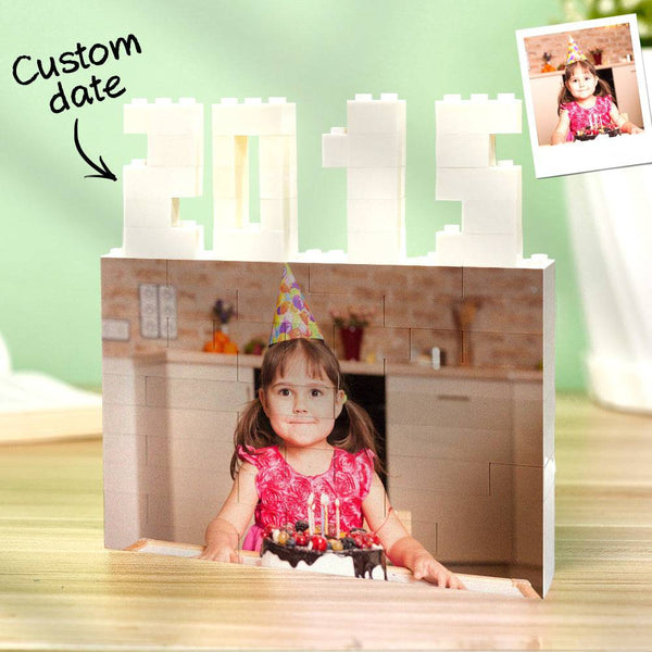 Custom Photo and Year Brick Puzzle