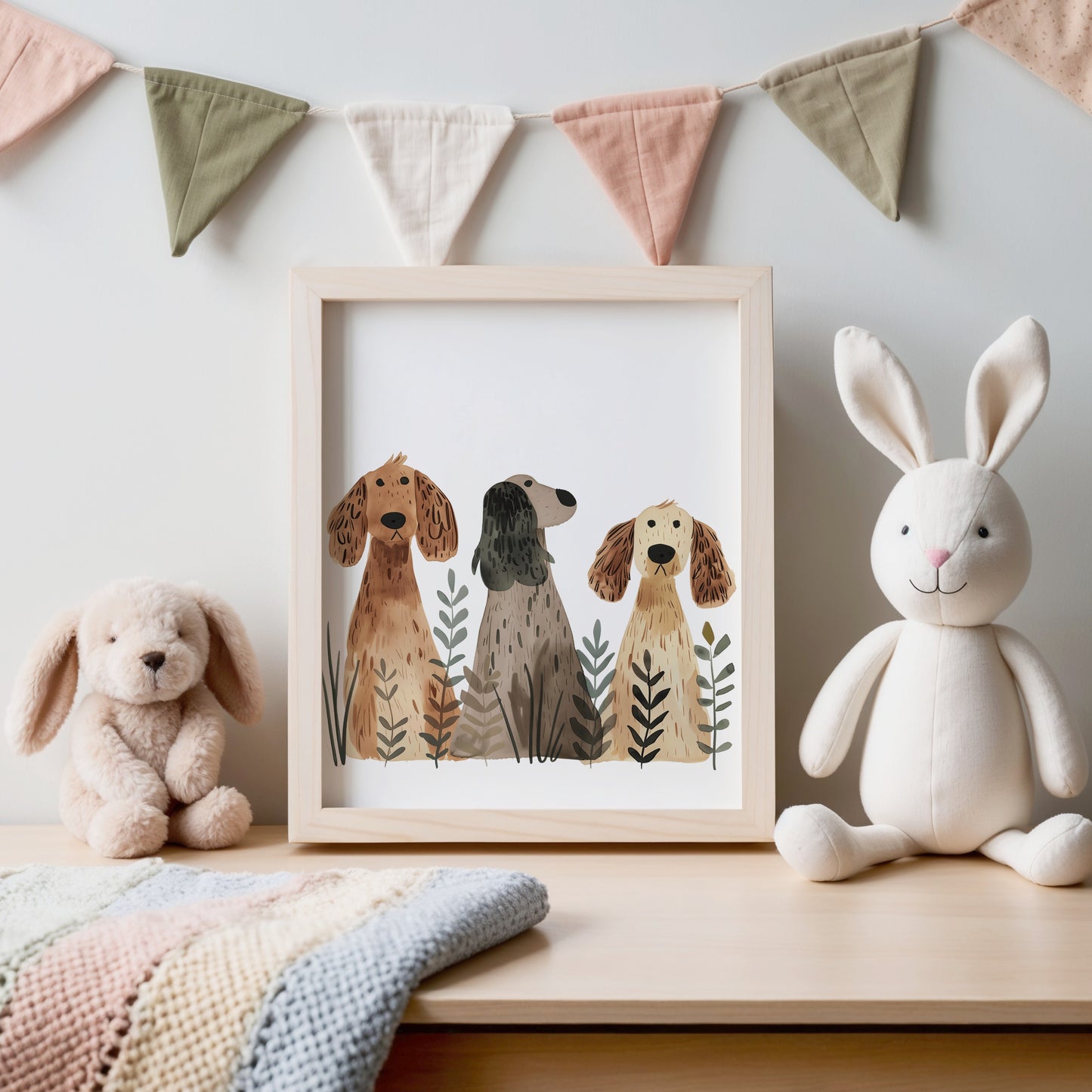 Cute Animal Art for Kids Room Decor product