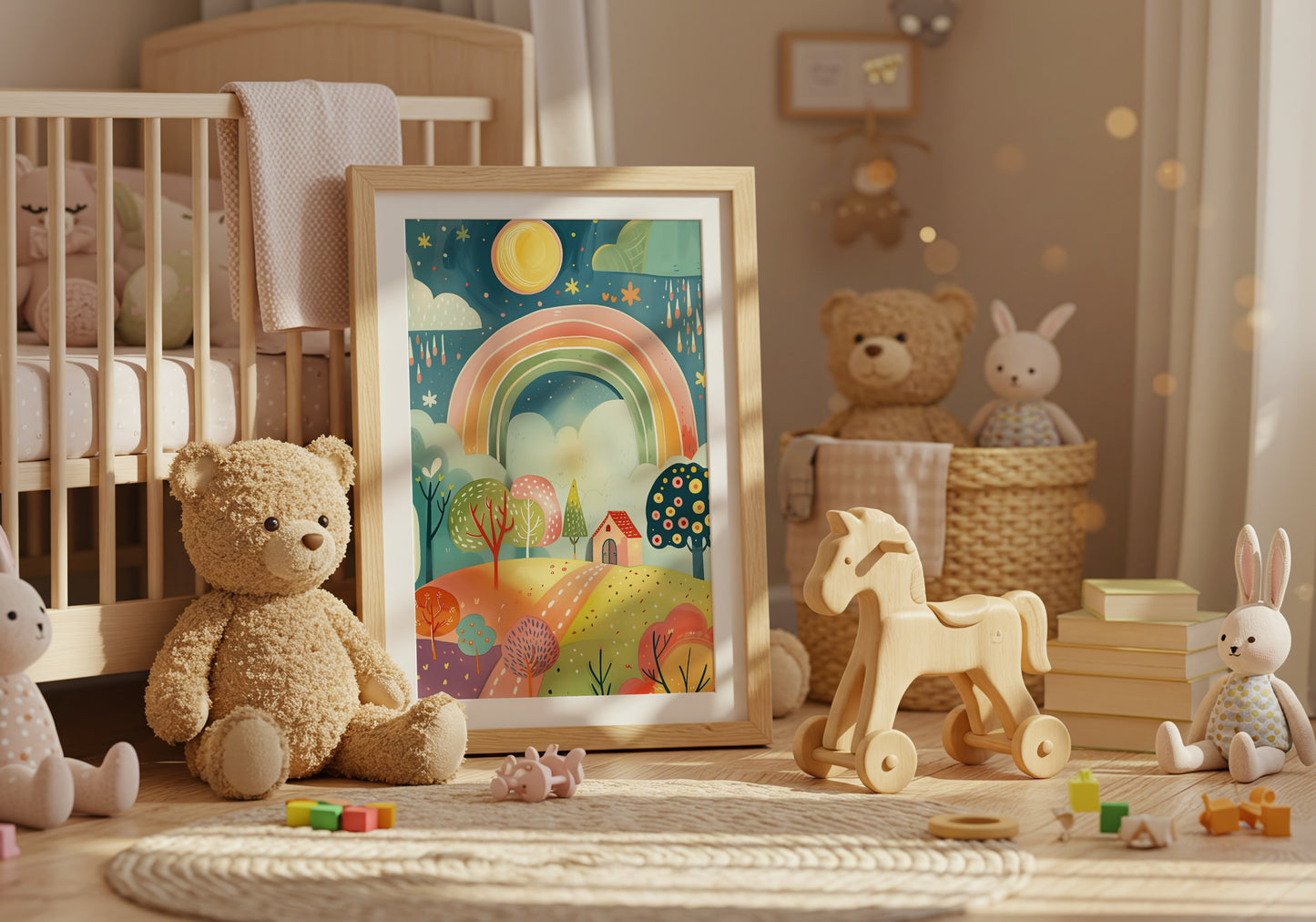 Whimsical Nursery Wall Art for Children's Room product