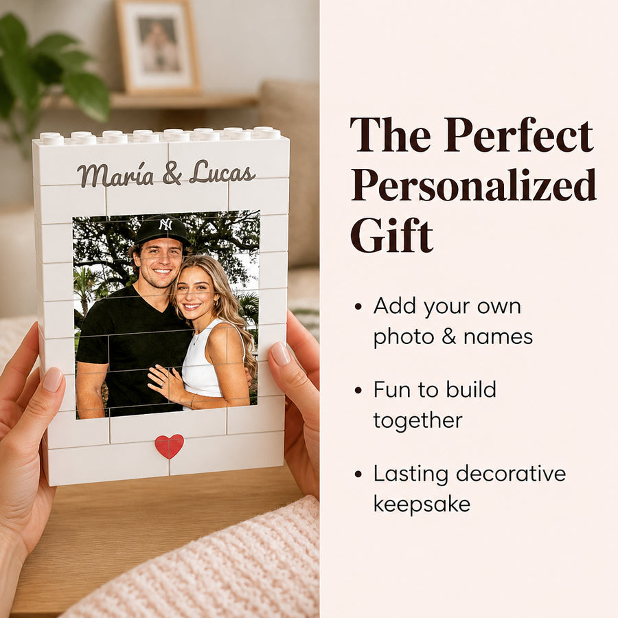 Custom Photo Brick Puzzle Frame