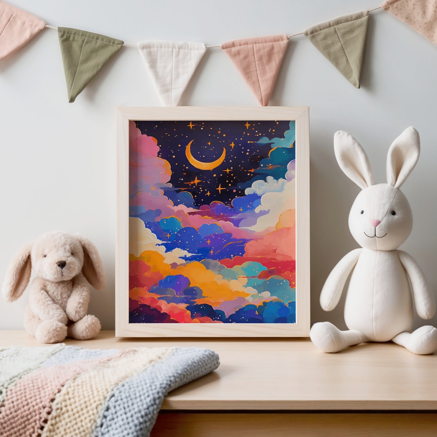 Dreamy Colorful Night Sky Wall Decor product type
