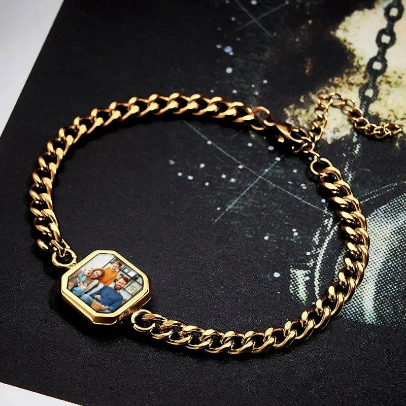 Custom Heat-Reveal Photo Bracelet
