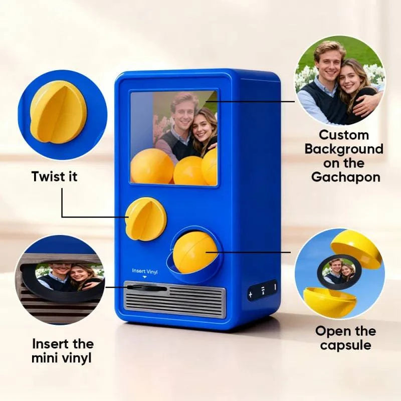 Custom Photo and Song Capsule Music Player