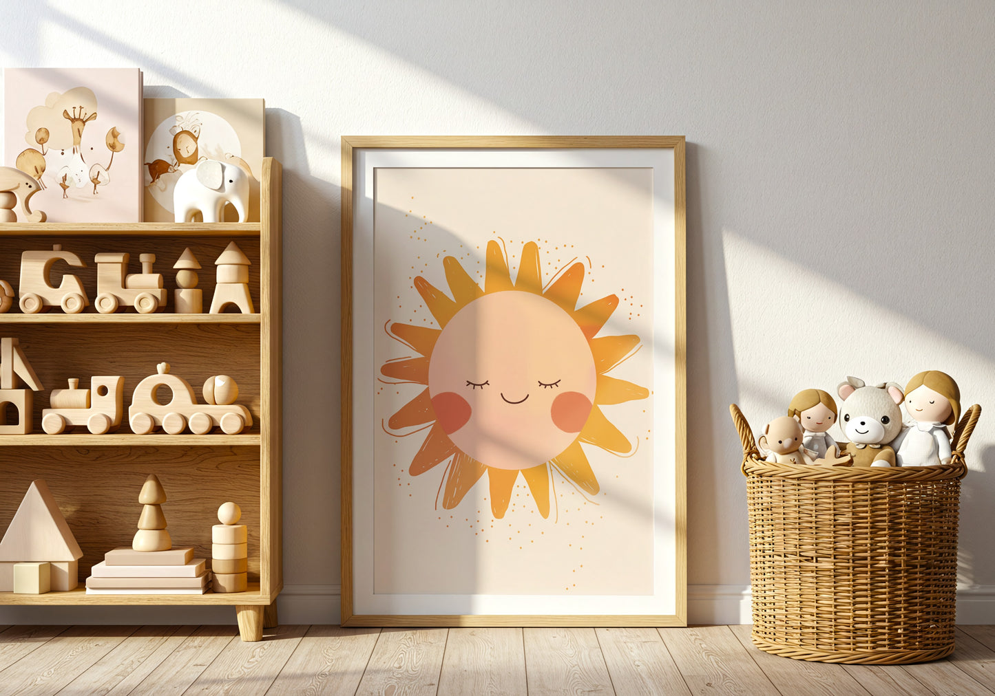 Adorable Sunshine Nursery Room Decor Poster product