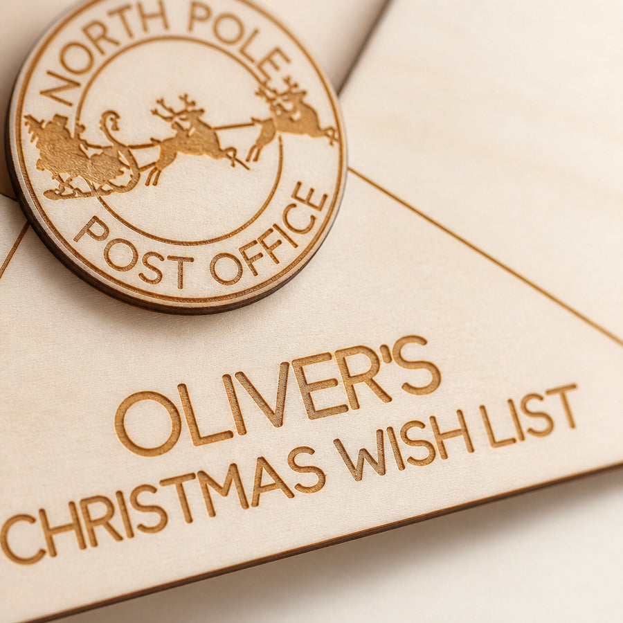 Personalized Santa Letter Christmas Ornament