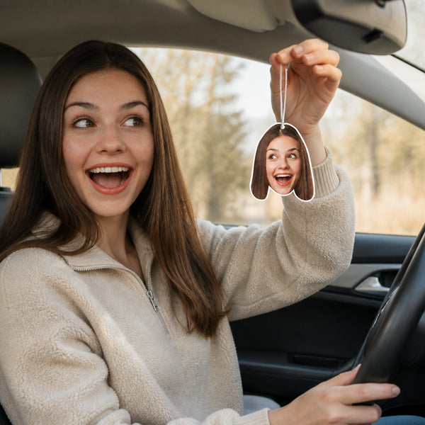 Custom Face Car Air Freshener