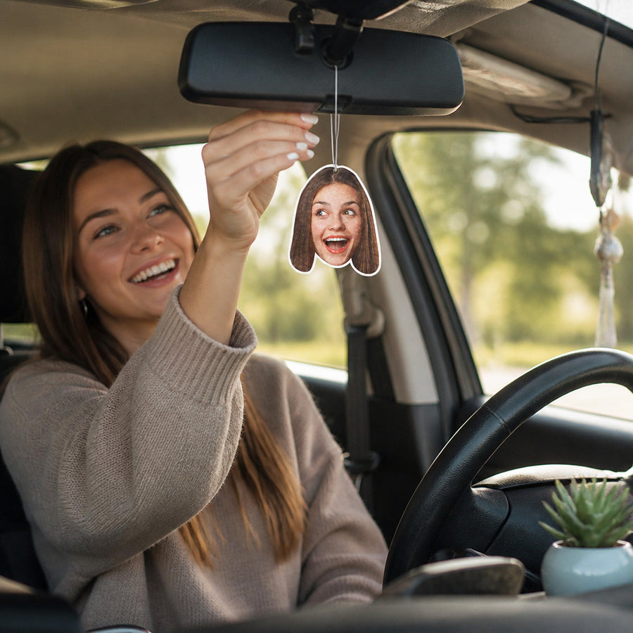 Custom Face Car Air Freshener