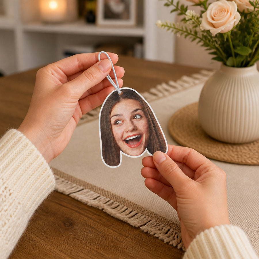 Custom Face Car Air Freshener