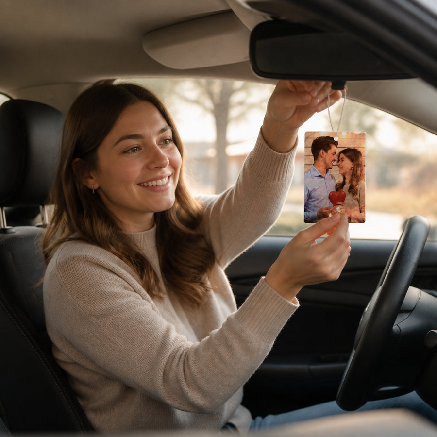 Custom Photo Car Air Freshener