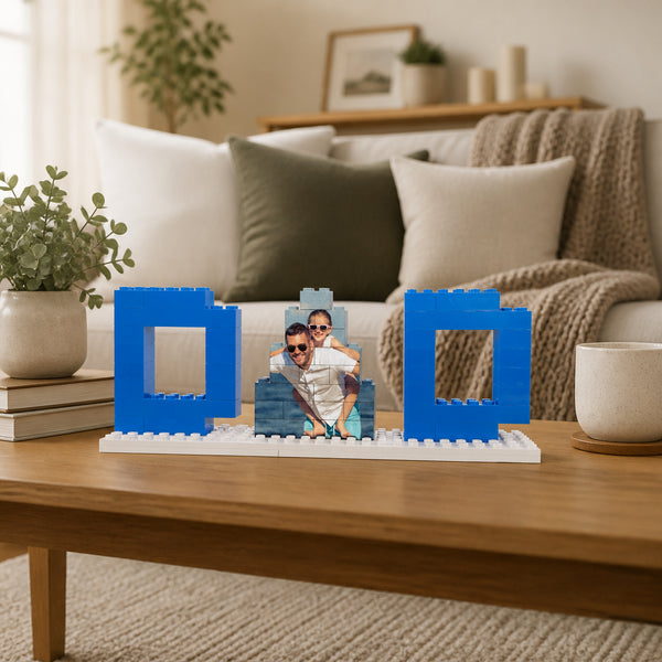 Custom Photo Block Puzzle for Dad