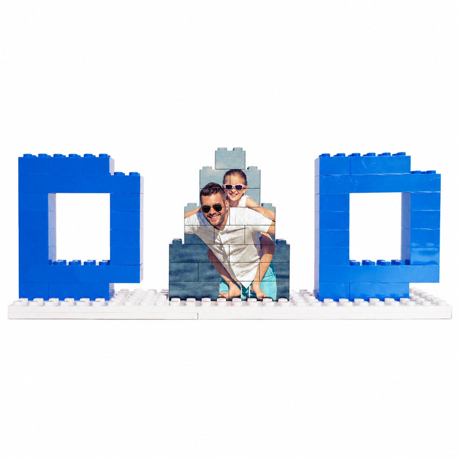 Custom Photo Block Puzzle for Dad