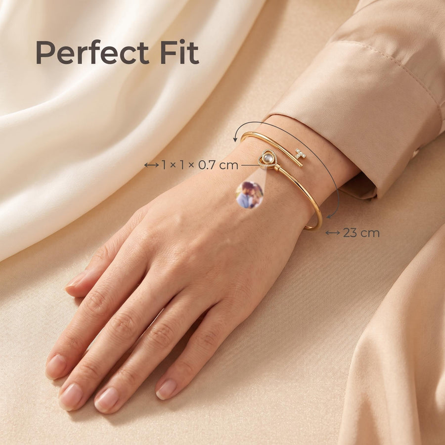 Personalized Photo Projection Bracelet