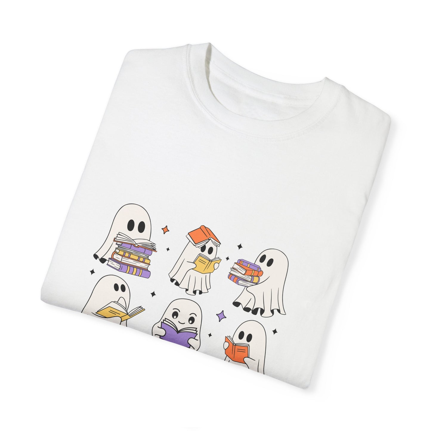 Halloween Ghosts Reading T-shirt