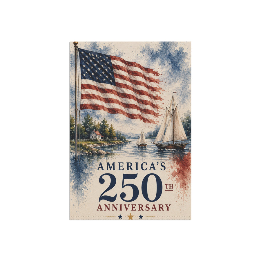 Coastal Sailboat Garden & House Banner