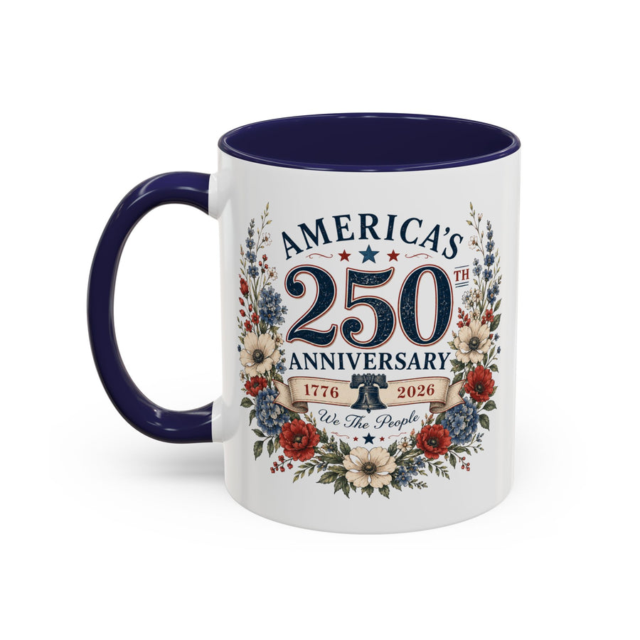America's 250th Anniversary Accent Coffee Mug