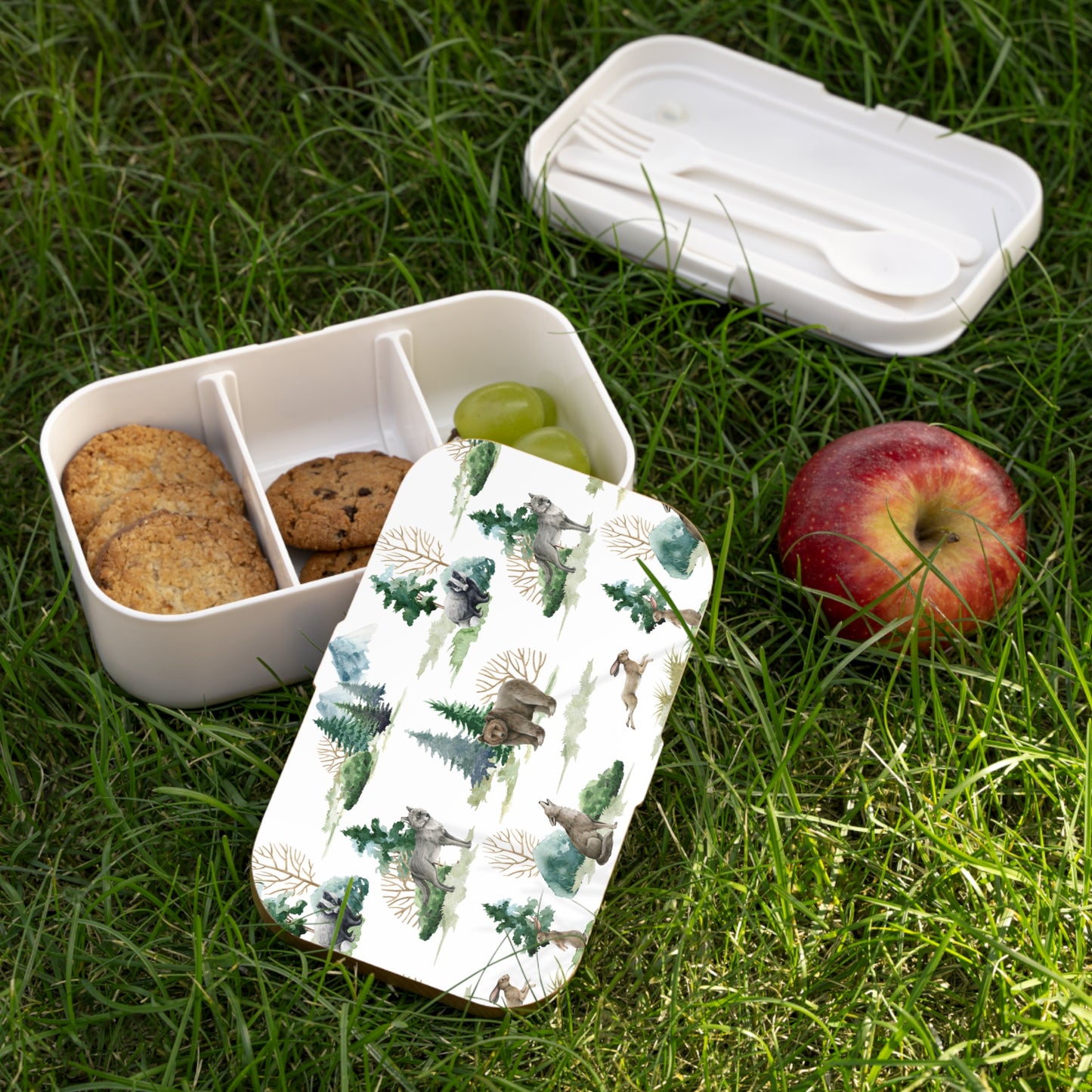 Wild Forest Animals Bento Lunch Box