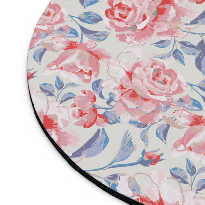 Pink Roses Mouse Pad