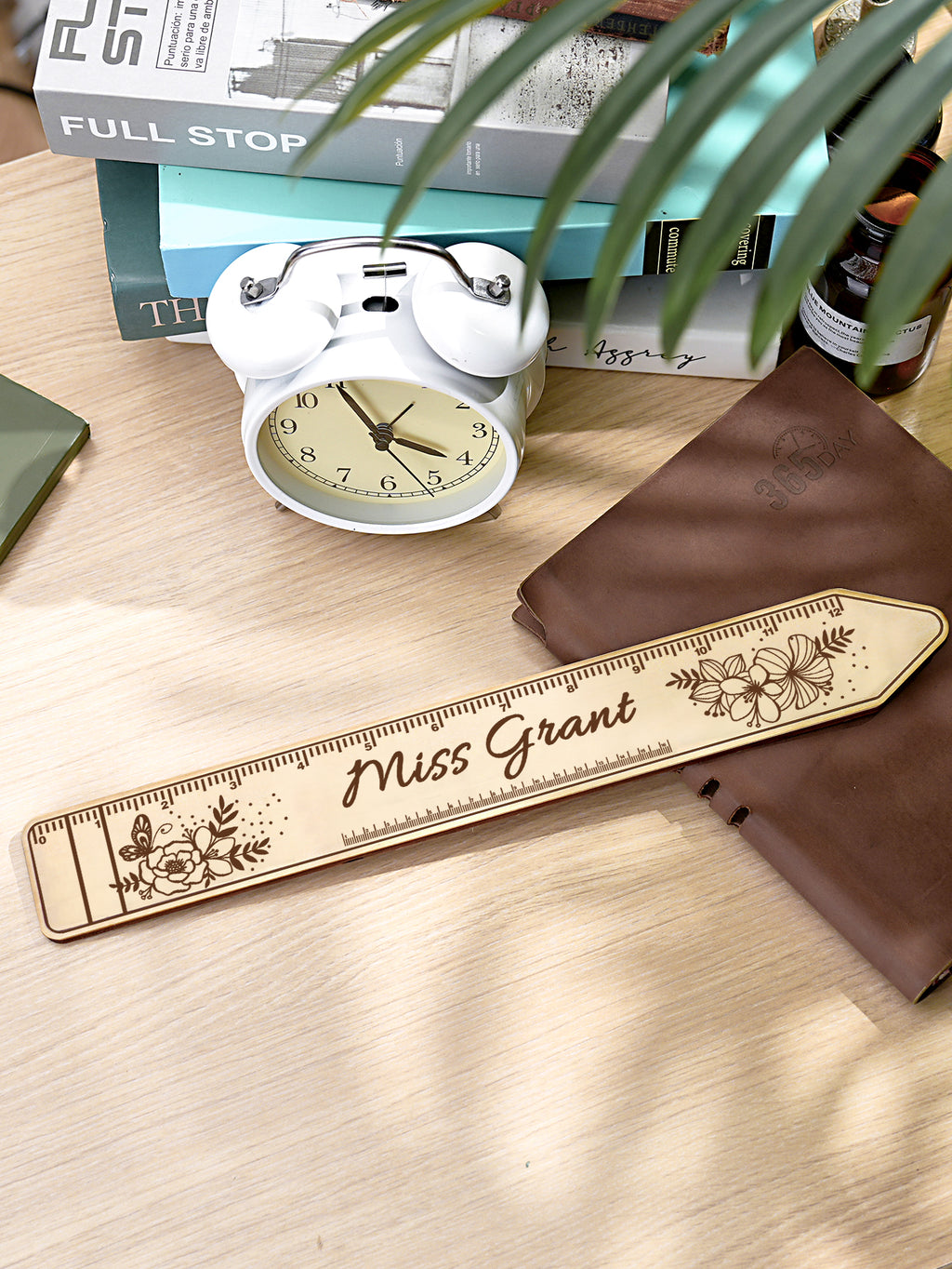 Personalized Name Wooden Teacher Ruler