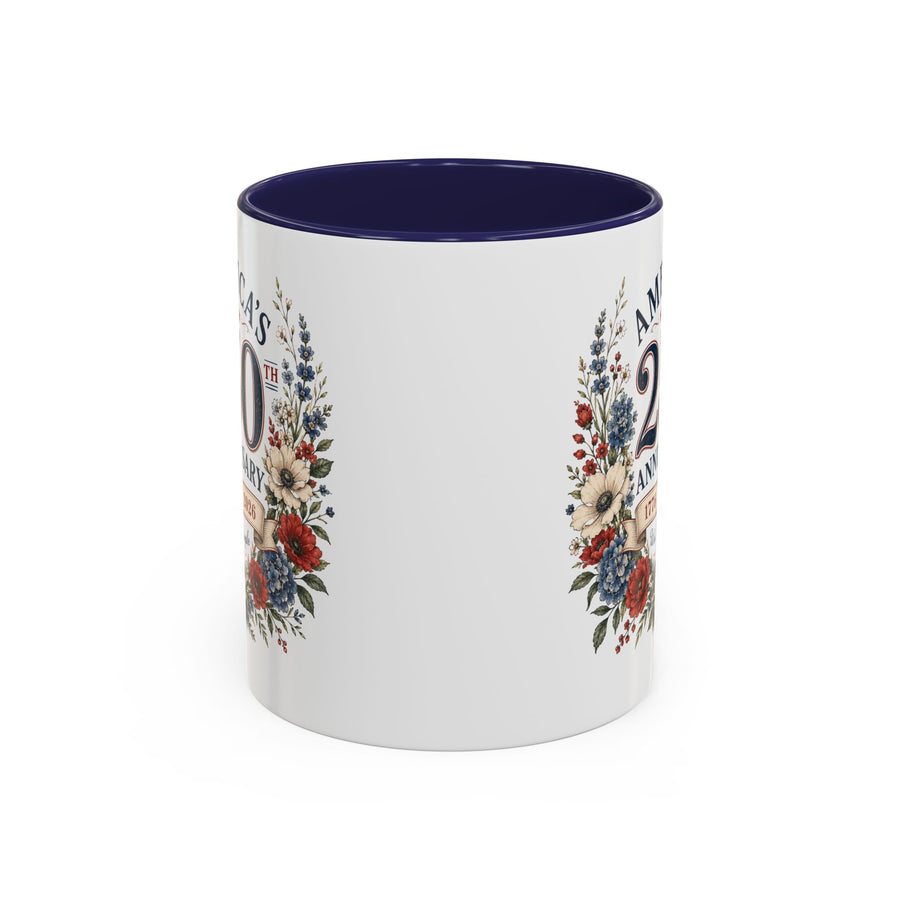 America's 250th anniversary 250 accent mug