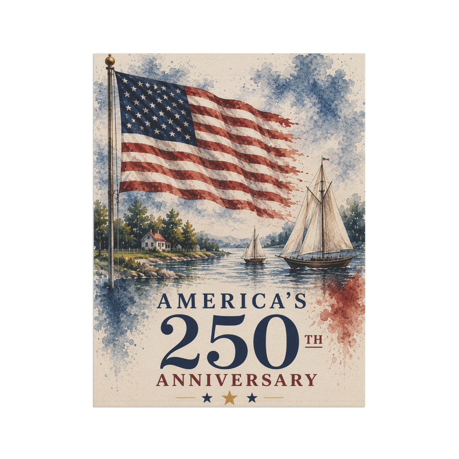 Coastal Sailboat Garden & House Banner
