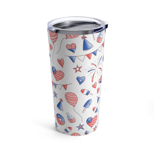 Banners and Donuts Tumbler 20oz