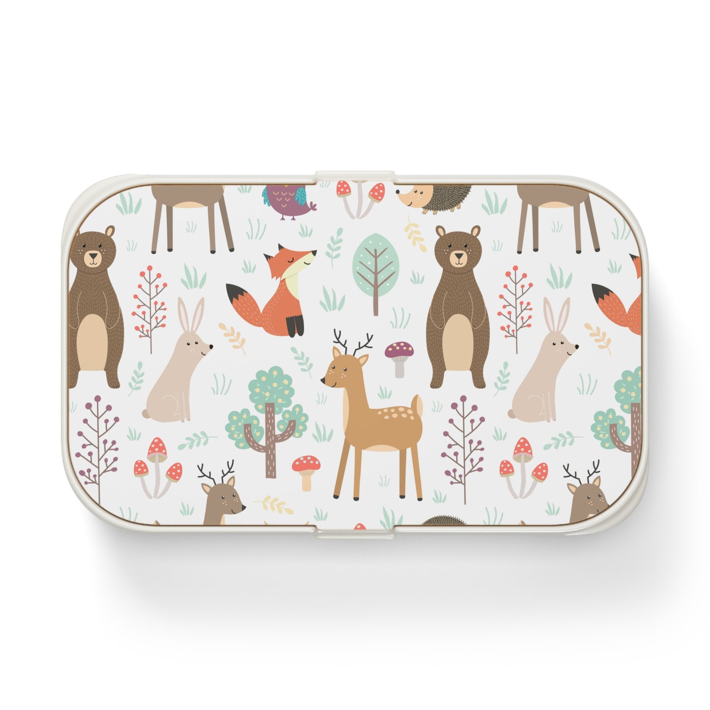 Forest Plants and Animals Bento Lunch Box