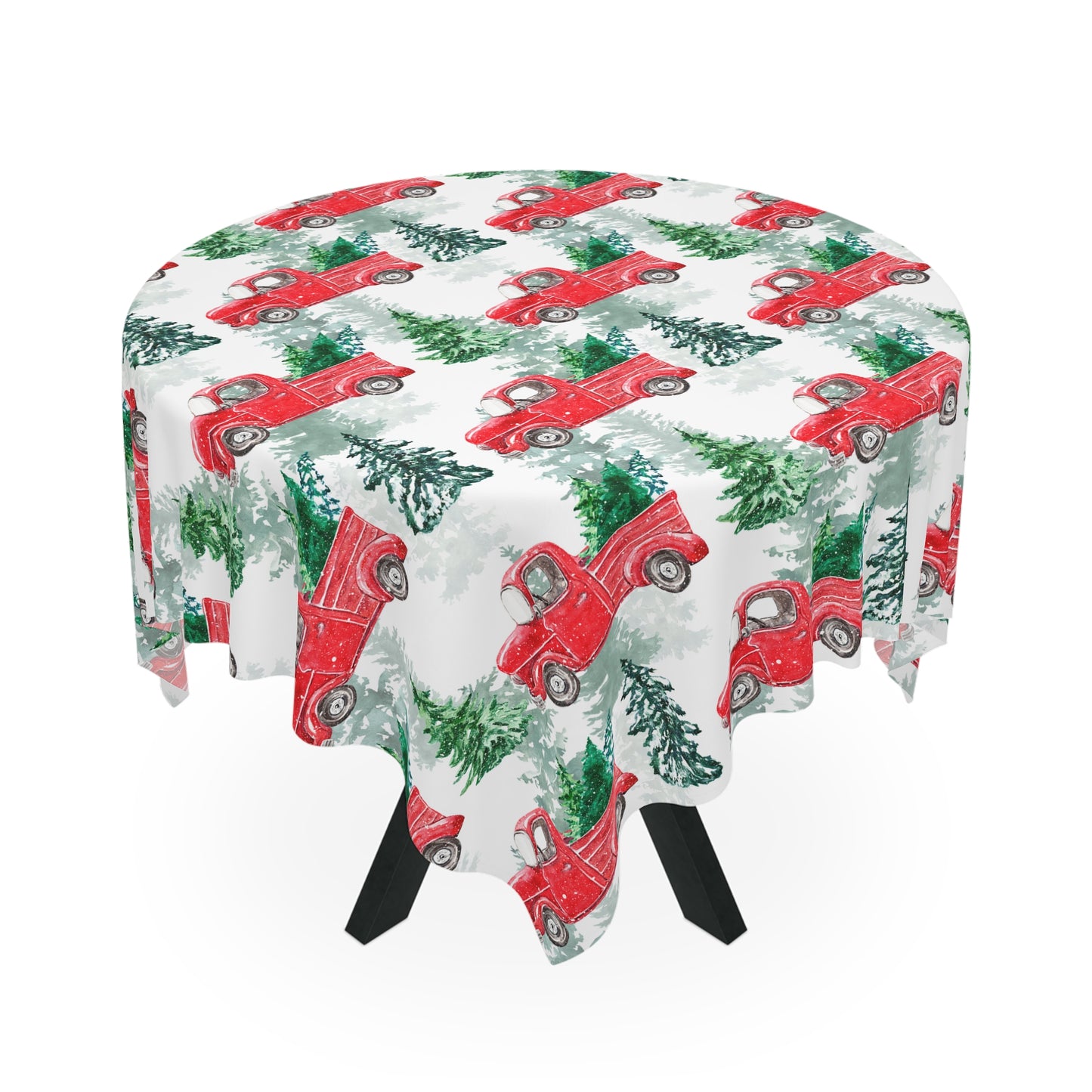 Christmas Tree Farm Tablecloth