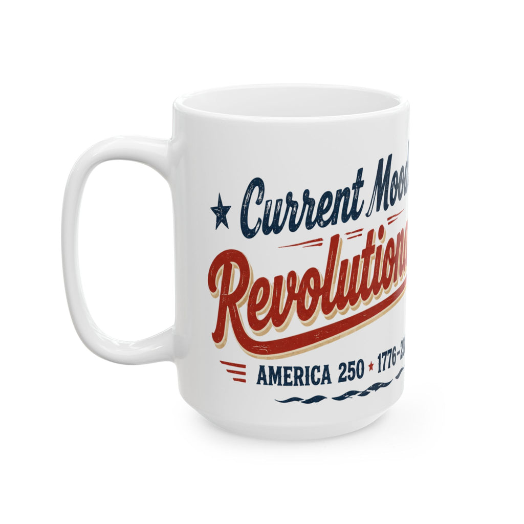Revolutionary Surfing Patriot Mug | 11oz 15oz Ceramic Coffee Cup