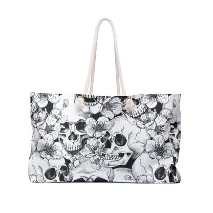 Skulls and Flowers Weekender Bag
