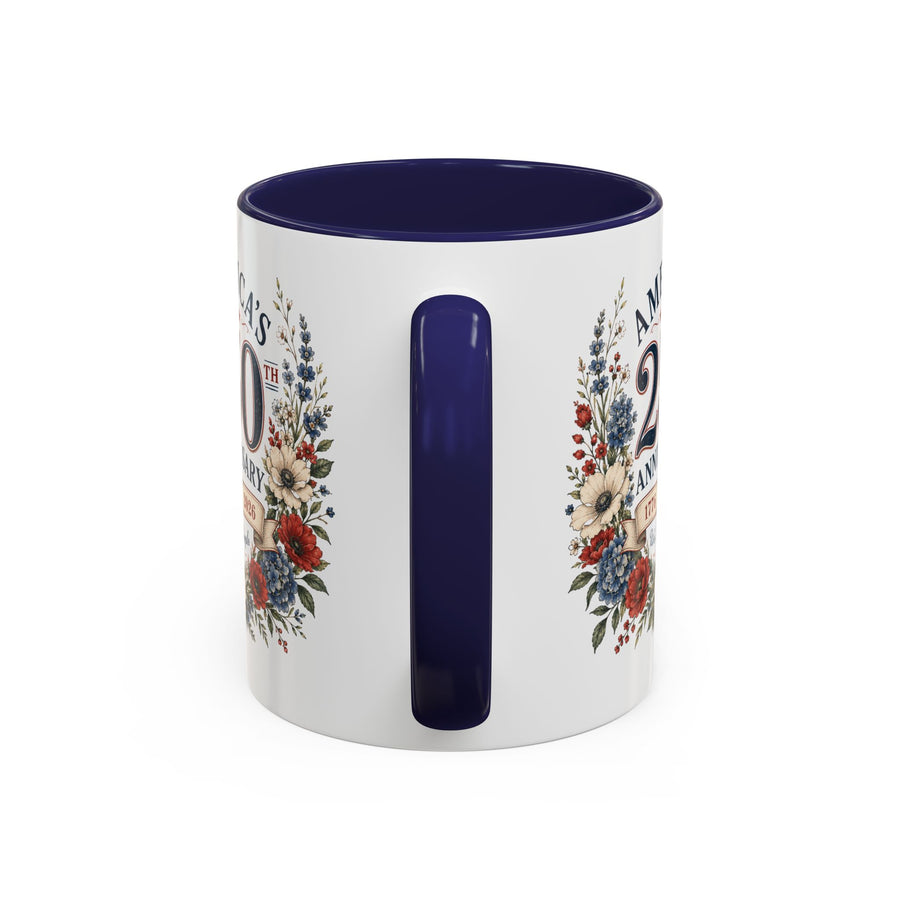 America's 250th Anniversary Accent Coffee Mug