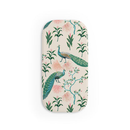 Chinoiserie Peacocks Phone Click-On Grip