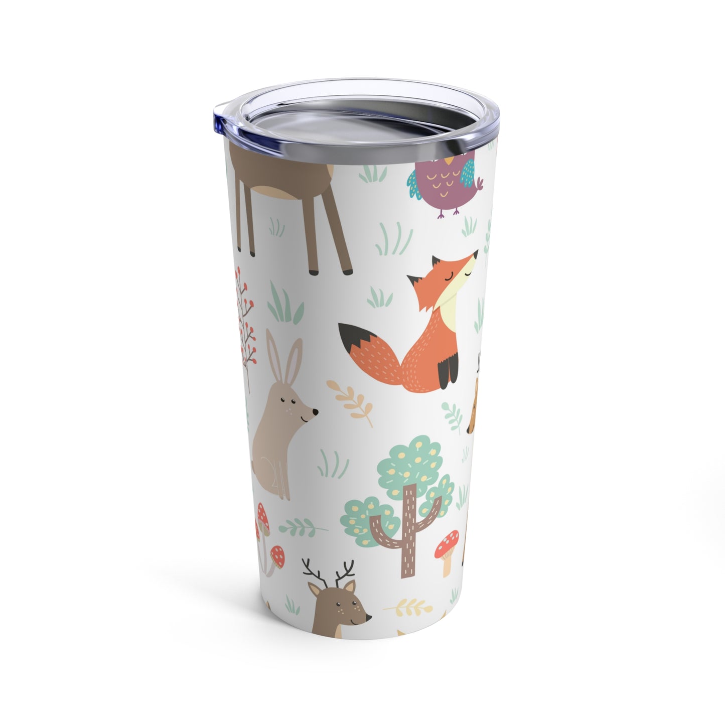 Forest Plants and Animals Tumbler 20oz