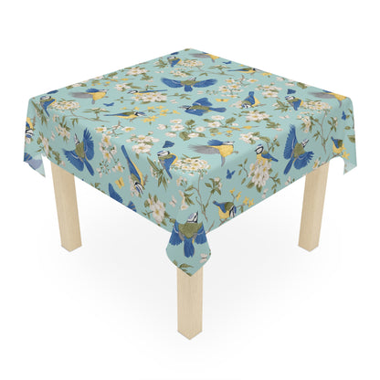 Chinoiserie Birds and Flowers Tablecloth