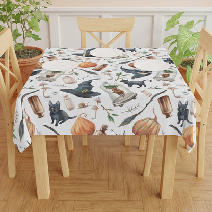 Halloween Witch Hats Tablecloth