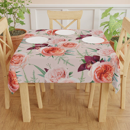 Blush Roses Tablecloth